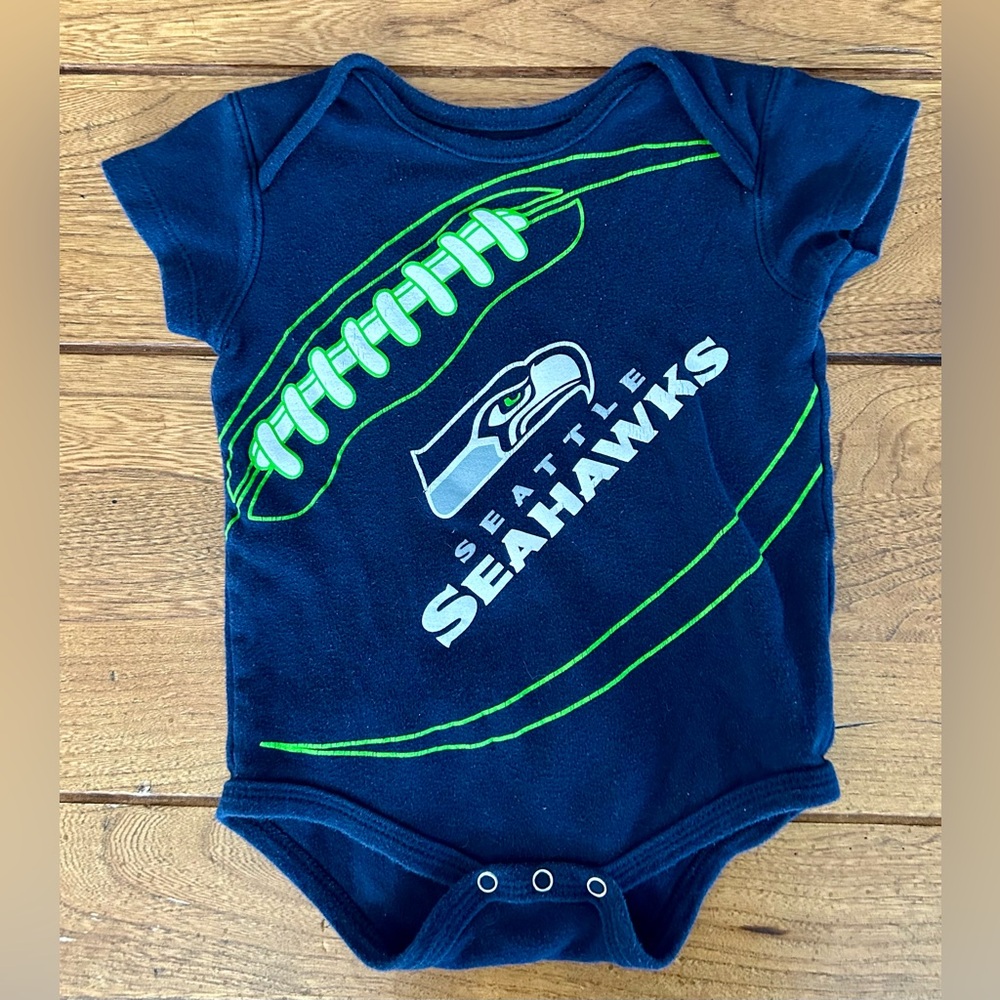 NFL Seattle Seahawks onesie 18 months